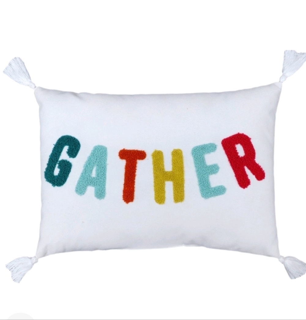 Gather Pillow - Bullseye's Playground"
